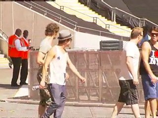 Mark Owen wells up during interview about his wife