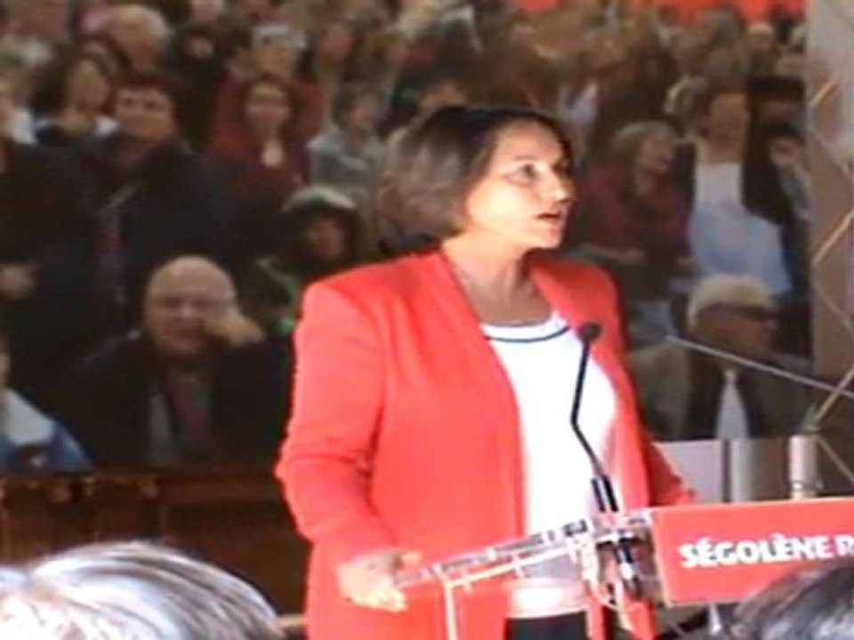 Conférence de presse de Ségolène Royal : introduction