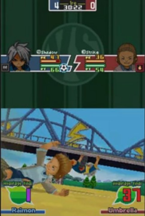 9) Amawalk Inazuma Eleven (DS) - Un peu d'entrainement ne fait pas de mal !