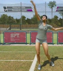 Virtua Tennis 4: F. Gioca & V. Virnie Vs. L. Garcia & N. Garcia