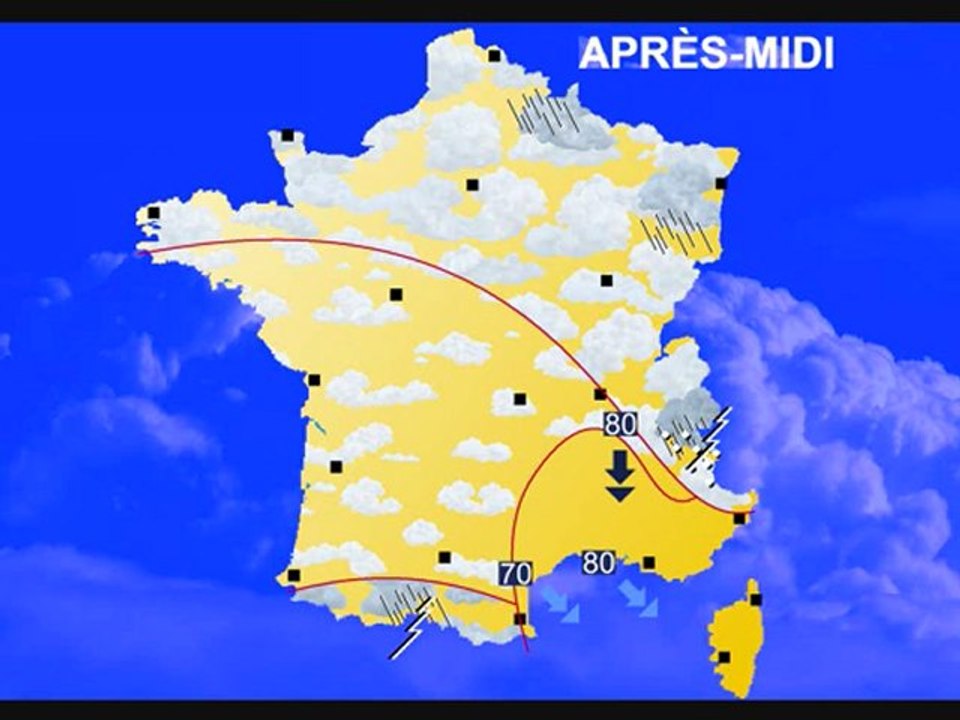 Météo 30 juin 2011: Bilan des orages et temps du week-end