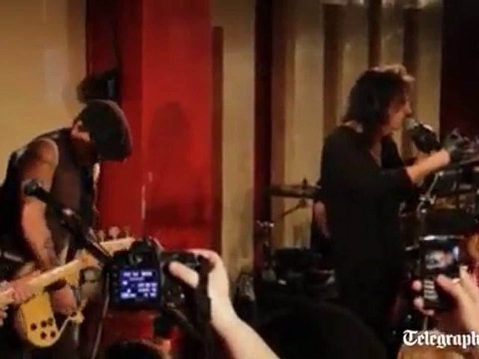 Концерт Элиса Купера в клубе 100, Лондон, 26 июня 2011 года