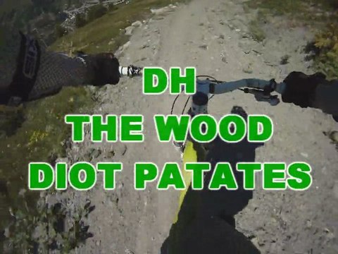 vtt valloire galibier DH the wood diot patates avec mika a la cam