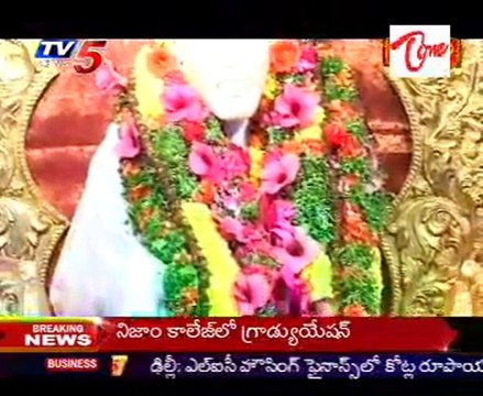 Kshetra Darshini - Sri Shirdi Sai Baba Temple,Panjagutta HYD_Part-01