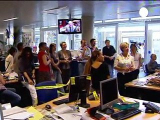 La liberación de los dos periodistas franceses,...