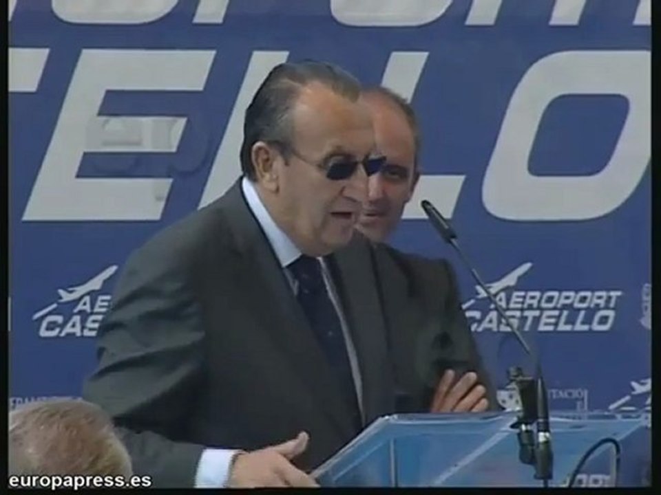 Camps y Fabra inauguran el aeropuerto de Castellón