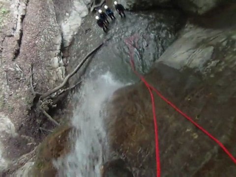 Canyoning haute savoie guides Monté Médio