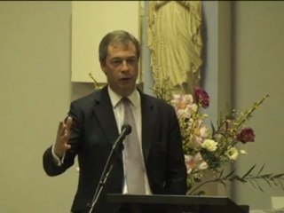 Conférence de Nigel Farage à Paris  --  Partie 2