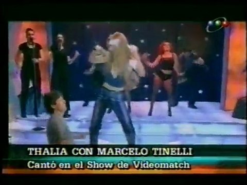 Thalia - Telefe Noticias: Thalia en Video Match 2000 (Argentina 2000)