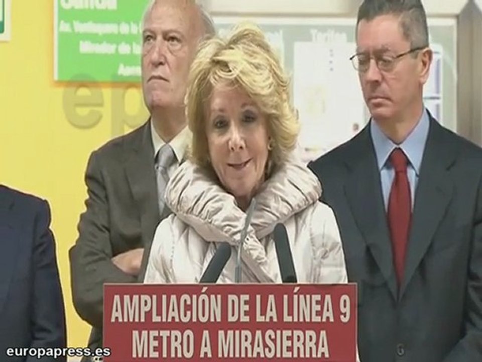 Gallardón y Aguirre inauguran estación de metro