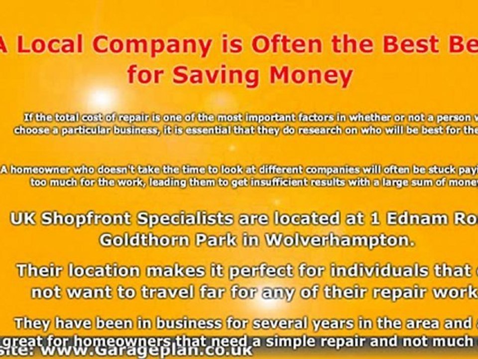 Garage Door Repairs in Wolverhampto