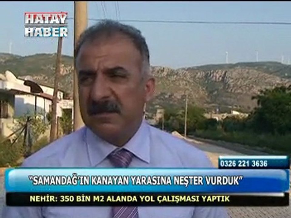 samandağın kanayan yarasına neşter vurduk