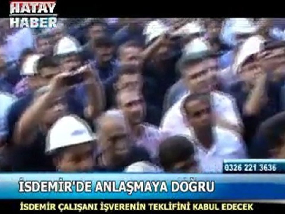 isdemir'de anlaşmaya doğru