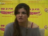 Raveena Tandon At Bbuddah Hoga Terra Baap Film Promotion At Radio Mirchi 98.3