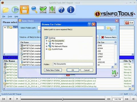 SysInfoTools BKF Repair v2.0