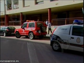 Siete heridos en un incendio en Badajoz