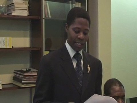 Plaidoyer du Réseau des Parlementaires pour le jeunesse REJE lors de la visite au Mincom