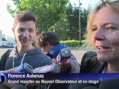 Retour des otages : les réactions du comité de soutien