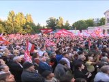 Jean-Luc Melenchon -  Meeting place de Stalingrad