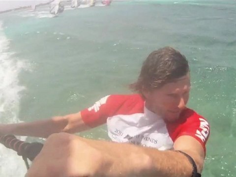 Windsurf Slalom PWA Aruba 2011 : victoire de Björn Dunkerbeck