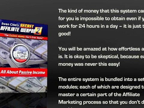 Secret Weapon - Secret Affiliate Weapon