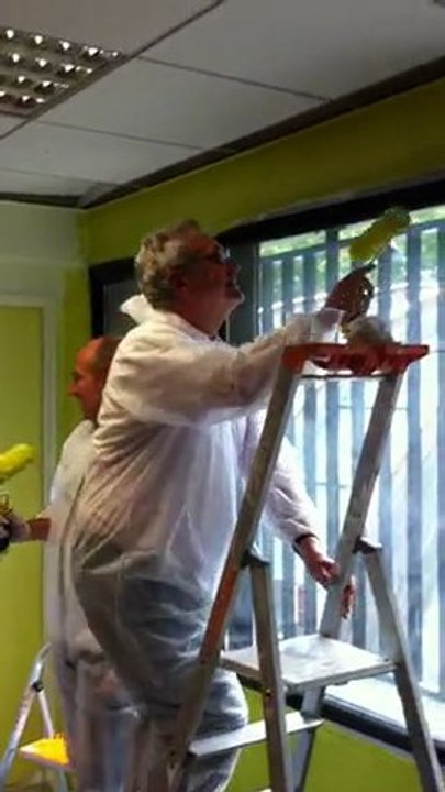 Gilles Catoire et Jean Paul Agon repeigne la Maison pour tous !