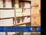 Médicos trabajan en el Domingo Luciani