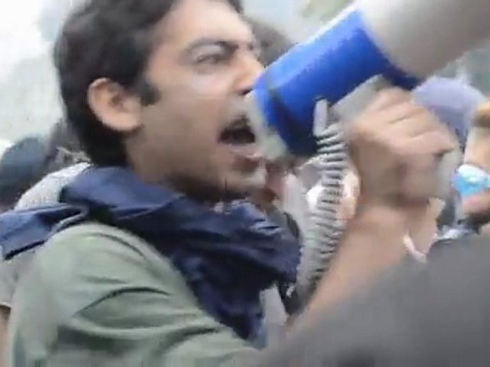 Ruhige Demonstranten immer einen Reality