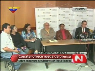 Conatel acusa a Globovisión