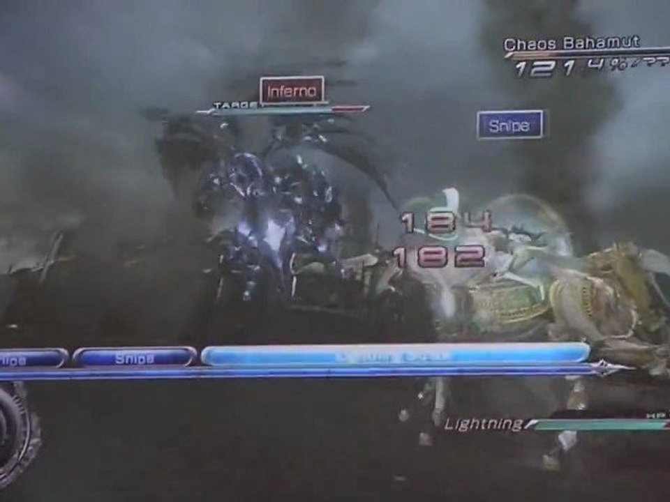 Final Fantasy XIII-2 - Présentation Japan Expo 2011 - Bahamut Fight