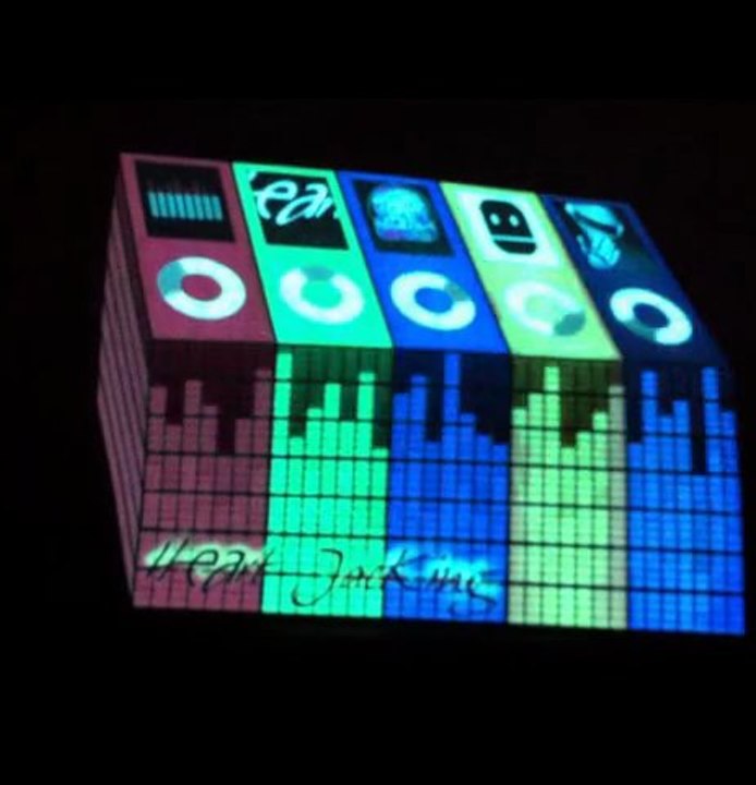 Tee Shirt Lumineux Equalizer Heart JacKing