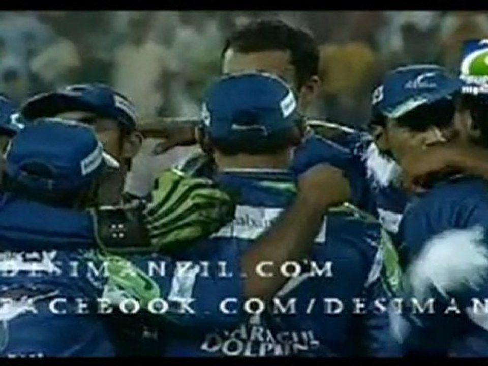 2nd Semi Final:  Karachi Dolphins v Sialkot Stallions
