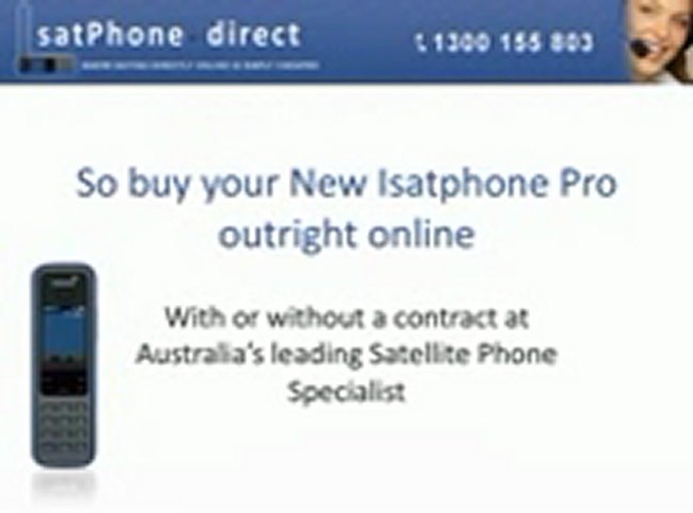 Isatphone Pro- Can I Buy An Isatphone Pro Outright In...
