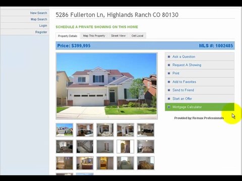 Find Highlands Ranch Colorado Real Estate Listings