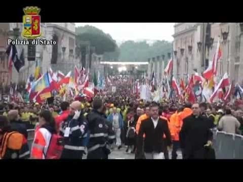 Roma - Beatificazione Giovanni Paolo II - Via della conciliazione