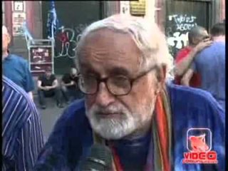 Napoli - Il piazza la festa per i Referendum