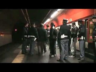 Roma - Controlli sulla metropolitana