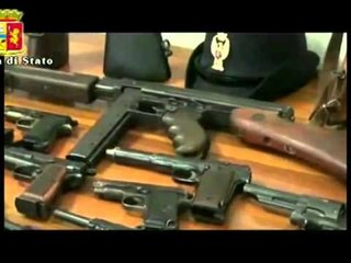 Roma - Maxi sequestro di armi