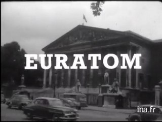 Euratom Nucléaire français les débuts