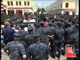 Napoli - Caldoro e De Magistris alla base Nato 2