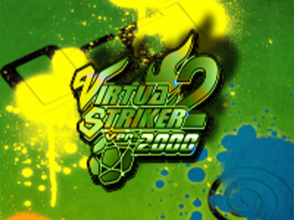 Virtua Striker 2 ( Test dreamcast  N° 5 ) Avec de vrai morceaux de Johnny Hallyday dedans !