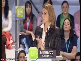 Cospedal: "El PP no os va abandonar"