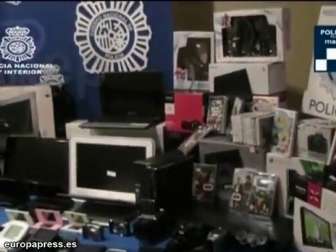 Desarticulada organización de robos a la carta