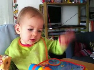 Solène au petit déj