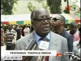 Brazzaville : inauguration de l'obélisque du millénaire