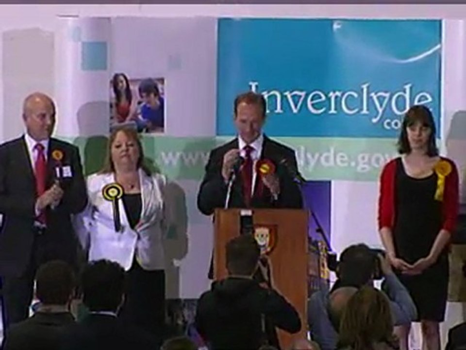 Labour holds Inverclyde