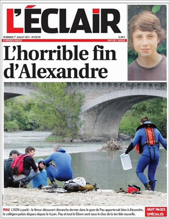 Extrait du Flash Info d'NRJ Pyrénées - le 01/07/11 à 12h30 :