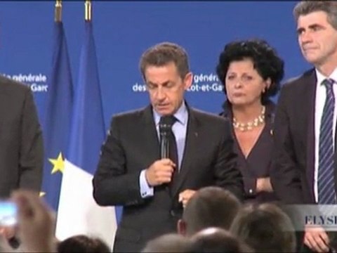 Libération de Stéphane Taponier et Hervé Ghesquières : N. Sarkozy