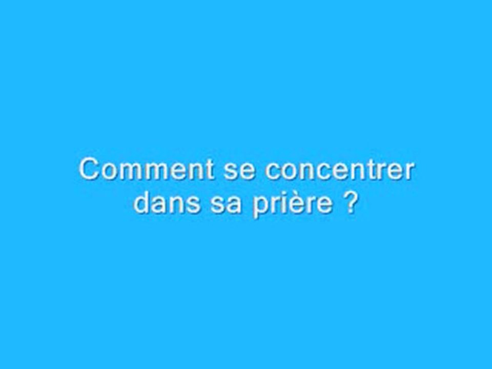 La prière- Partie 2