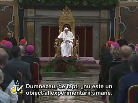 Papa: „Cuvântul credinţei nu este un lucru de domeniul trecutului”